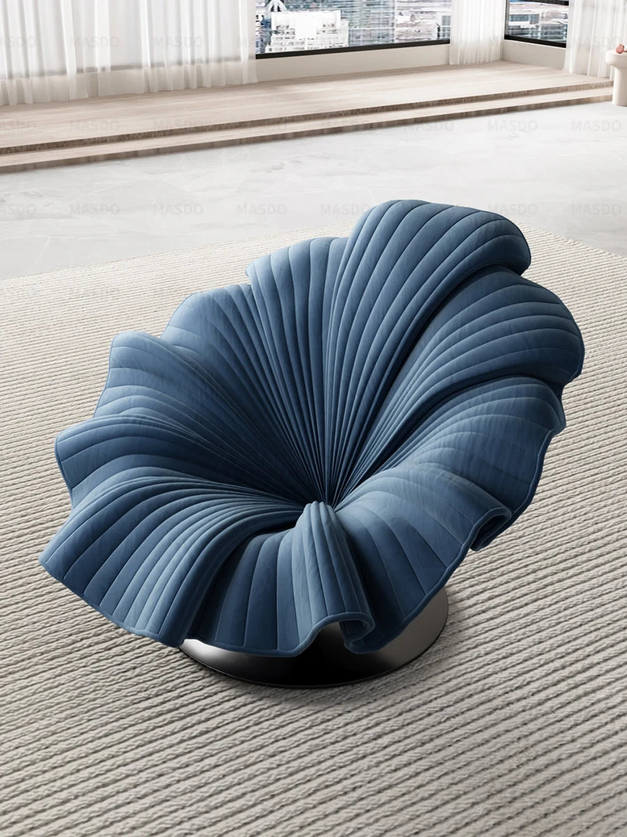 Leisure Chair Personality Designer Sample Room Coffee Chair Creative Reading Chair Petal Chair