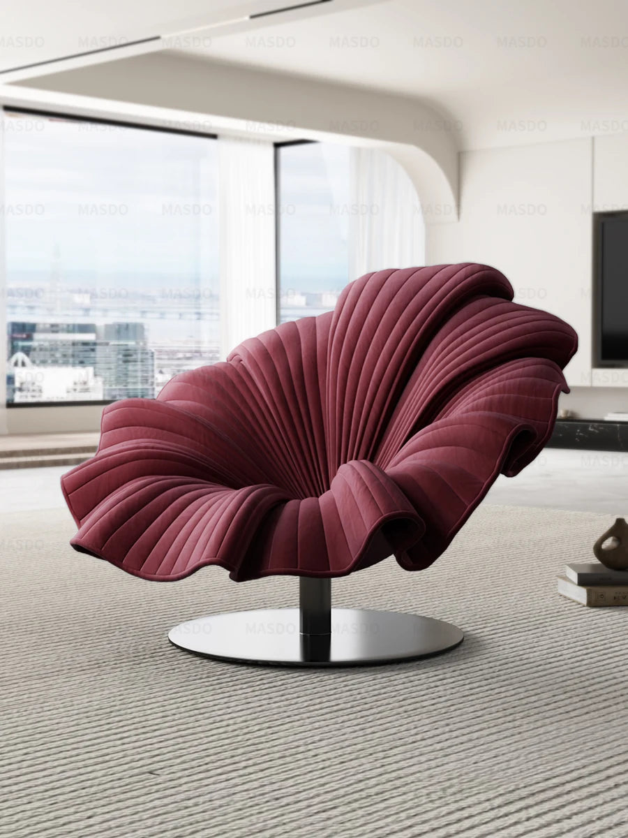Leisure Chair Personality Designer Sample Room Coffee Chair Creative Reading Chair Petal Chair