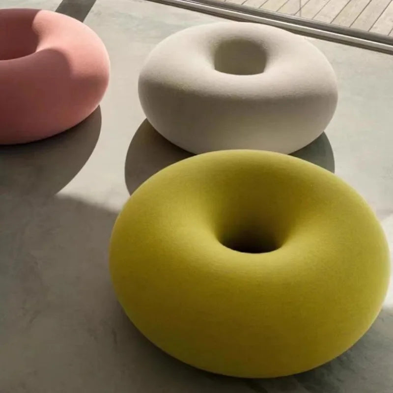 Internet celebrity lazy sofa chair pouf designer living room leisure chair Nordic cute creative low stool Internet celebrity