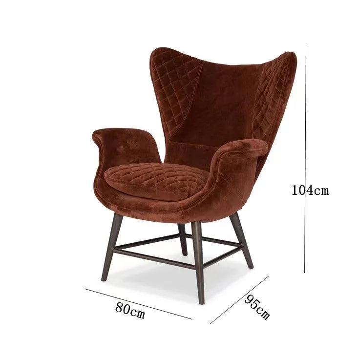 Modern Luxury Designer Arm Tiger Chair Creative Model Room Office Reception Alien Leisure Sofa Single Chair