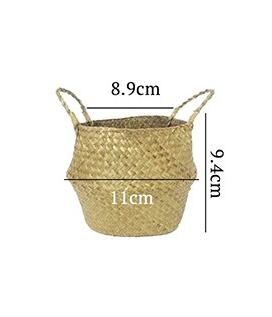 Seaweed Wicker Basket Rattan Hanging Flowerpot Flowerpot Dirty Clothes Dirty Clothes Basket Storage Basket WF1015