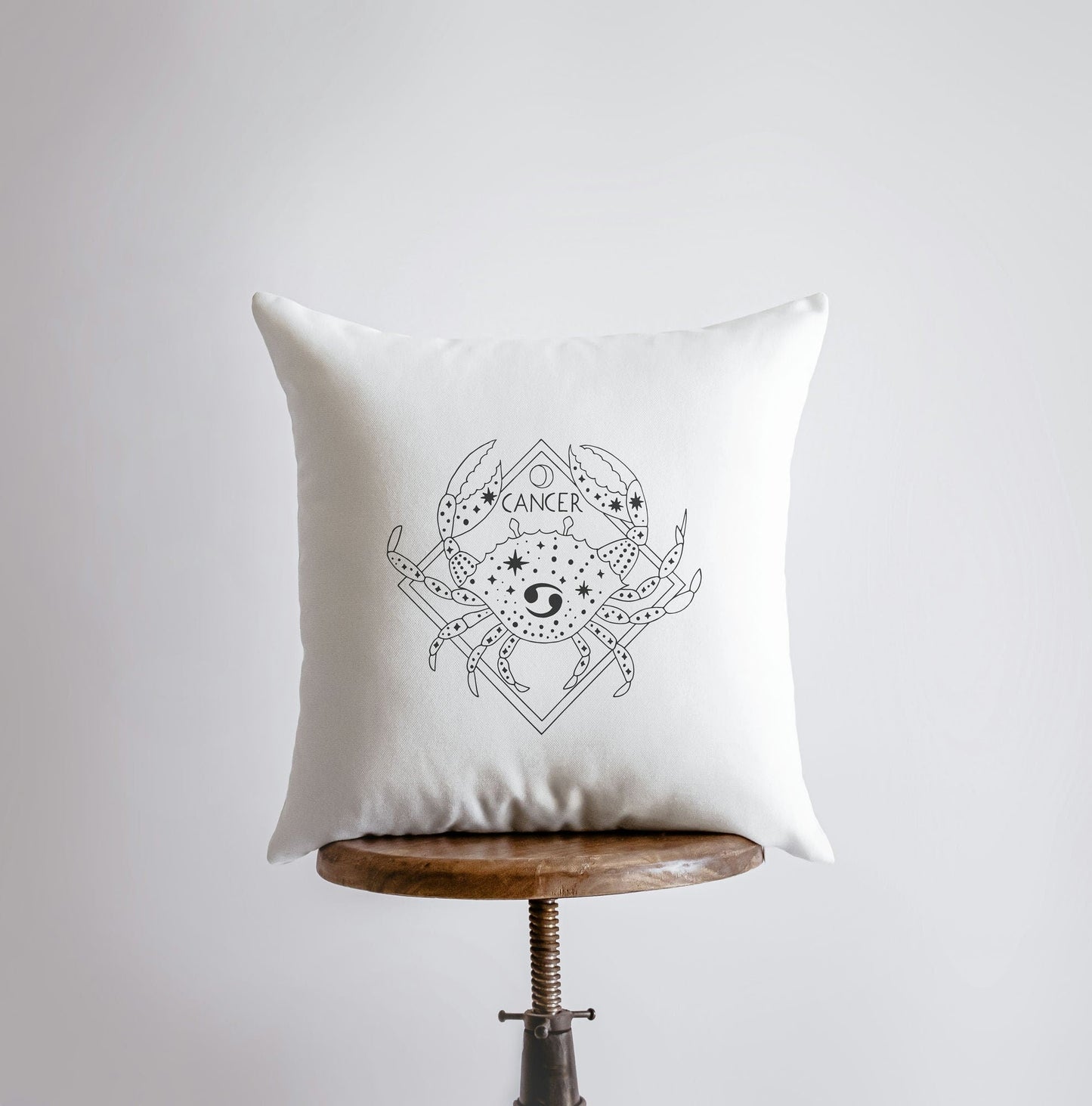 Cancer | Zodiac | Stars | Astrology | Throw Pillow | Map of the Stars