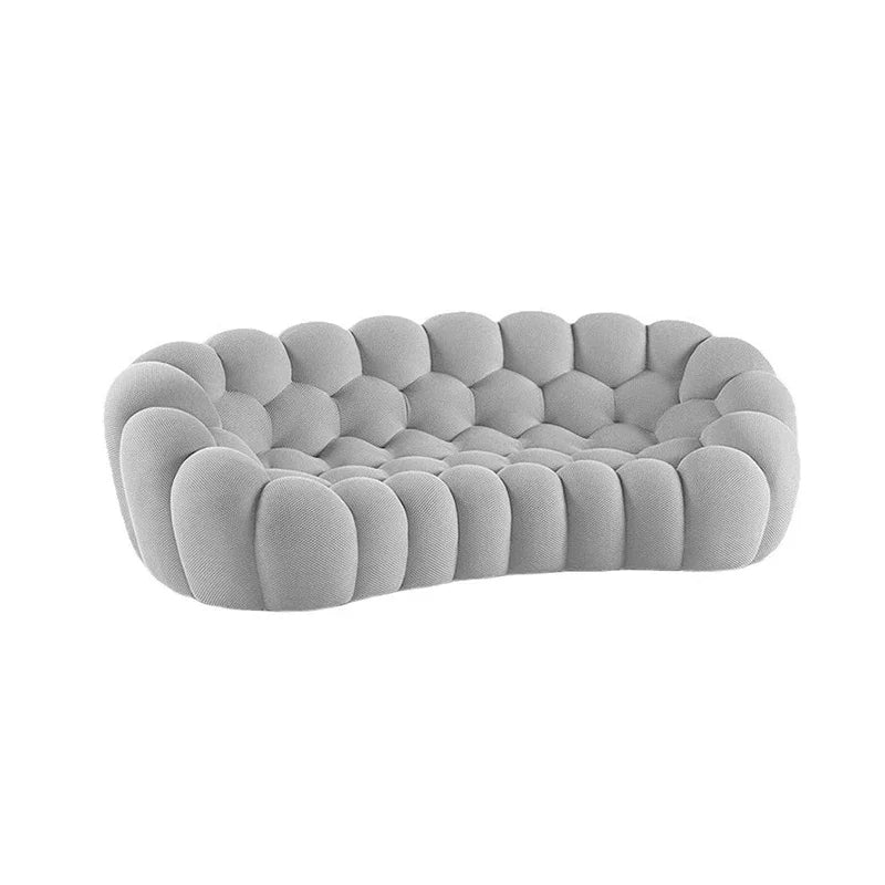 Italian minimalist Rochburg Internet celebrity single bubble football pumpkin sofa designer creative curved sofa