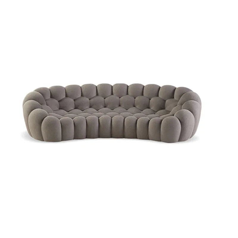 Italian minimalist Rochburg Internet celebrity single bubble football pumpkin sofa designer creative curved sofa