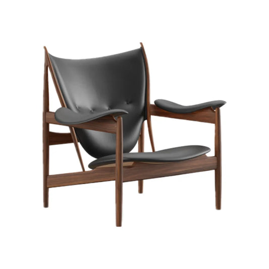 XK Style Light Luxury Solid Wood Chief Chair Designer Creative Leather Art Leisure  Negotiation